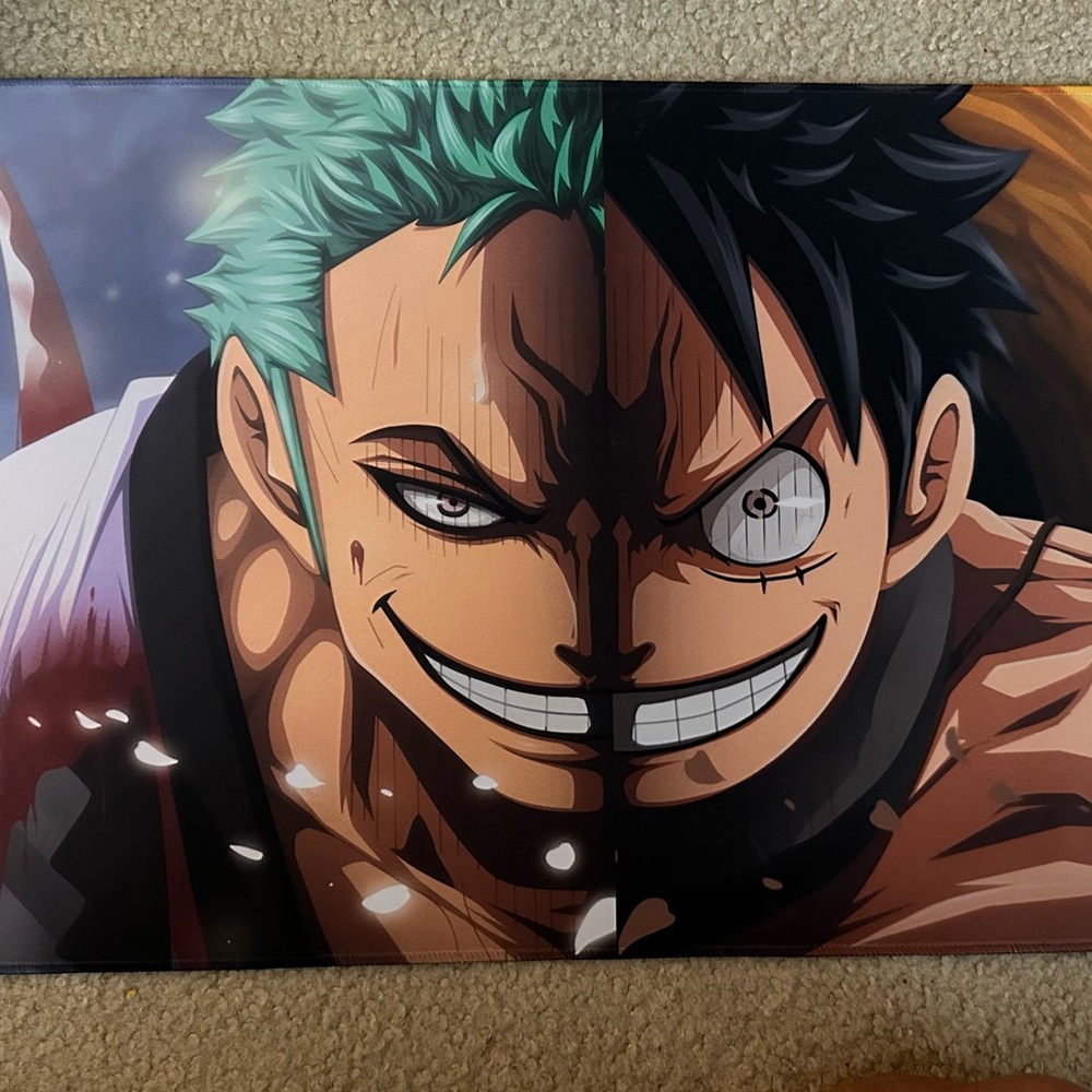 Anime One Piece Extended Size Mousepad or Gaming Mat